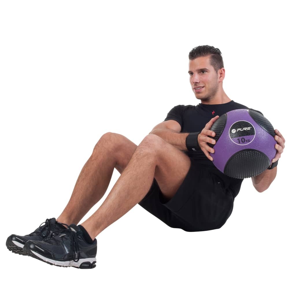 Pure2Improve Medicine Ball 10 kg Purple